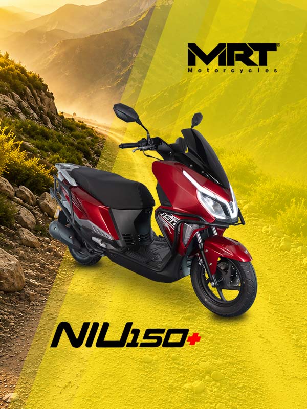 scooter, scooter urbano, moto automática, motocicleta para ciudad, MRT NIU 150+