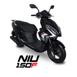 scooter urbano, moto automática, motocicleta para ciudad, scooter con baúl, MRT NIU 150 F